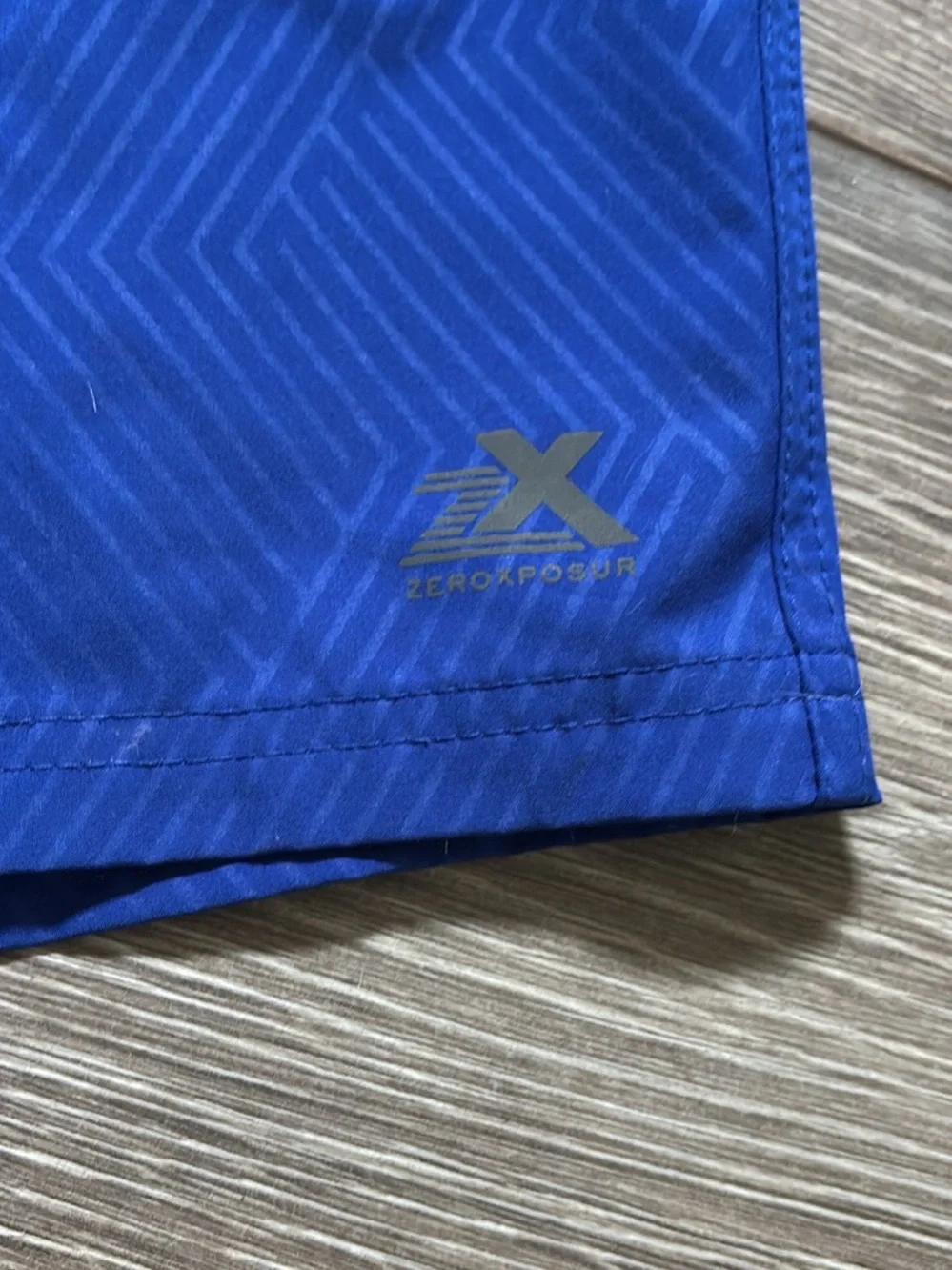 ZeroXposur Men's Royal Blue Athletic Swim Shorts
